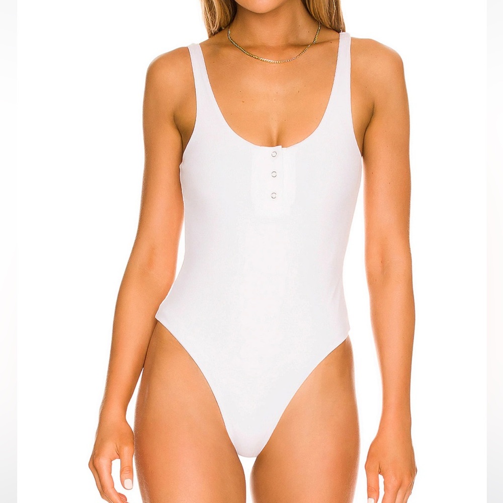 Micah Snap Button Bodysuit by ALL THE WAYS - small